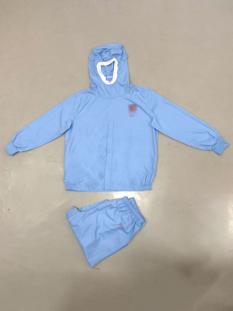 車(chē)間防水防靜電工作服套裝定制加logo夏季飽款工衣定制 派登服飾