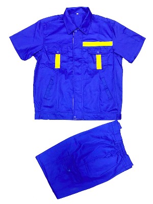 夏季工廠工裝套裝定制防靜電耐磨透氣工作服定制 派登服飾